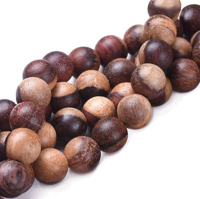 wooden beads, saddle brown wood beads for DIY jewelry making. Beautiful natural wood beads, rich color and high quality affordable wooden beads