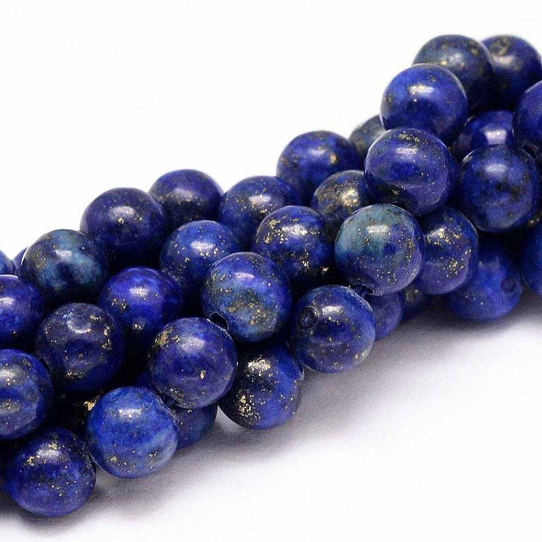 Lapis Lazuli Beads, Semi-precious gemstone bead supplier, online retail store for beading supplies and jewelry making supplies. affordable gemstone beads, affordable glass and crystal beads www.beadlot.com