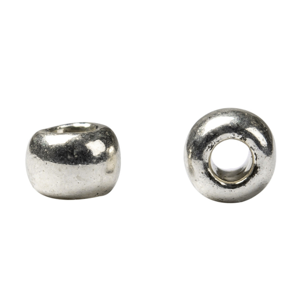 TOHO 11/0 Japanese Glass Seed Beads (558) Silver Metallic