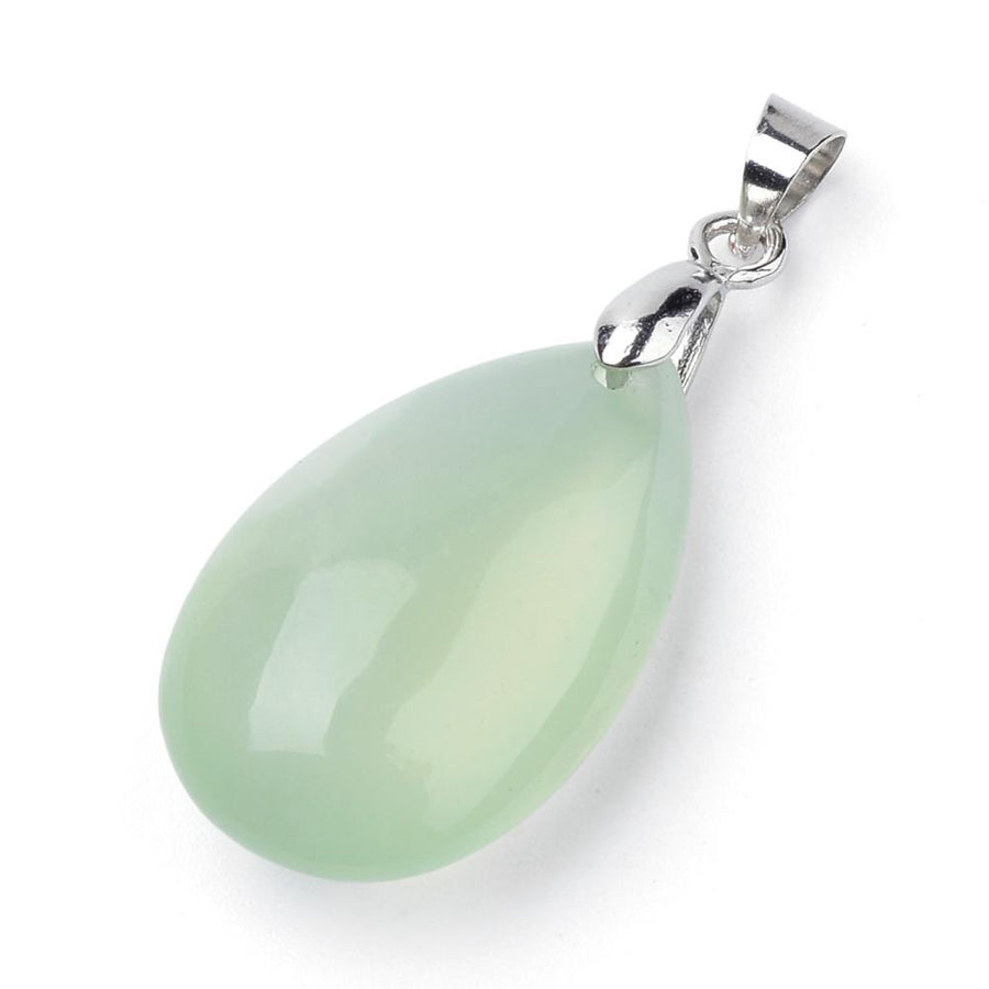 Green Aventurine Teardrop Pendants, Pale Green Color. Semi-precious Gemstone Pendant for DIY Jewelry Making. Gorgeous Centre piece for Necklaces.   Size: 23mm Length, 14mm Wide, 8mm Thick, Hole: 4x5mm, 1pcs/package.  Material: Genuine Natural Green Aventurine Stone Pendant, Platinum Toned Brass Findings. High Quality, Tear Drop Shaped Stone Pendants. Shinny, Polished Finish. 