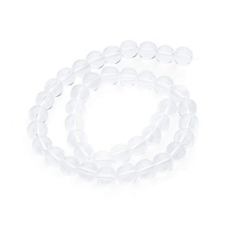 Clear Quartz Imitation, Austrian Crystal Glass Beads, Round, Clear Color. Gorgeous, Premium Quality Clear Glass Beads for DIY Jewelry Making.   Size: 4mm Diameter, Hole: 0.8mm; approx. 98pcs/strand, 15" inches long.  Material: Clear Quartz Imitation, Austrian Crystal Glass Bead Strands, Loose Quartz Beads, High Quality Glass Crystal Beads. Polished, Shinny Finish. 