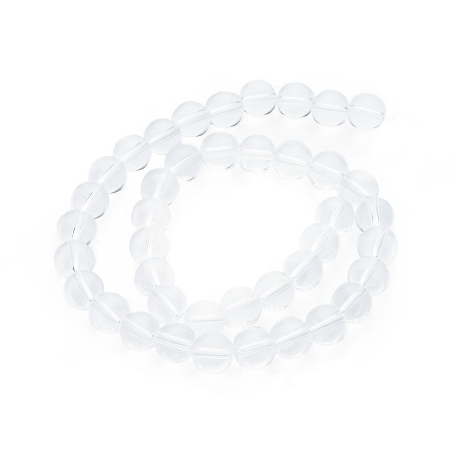 Clear Quartz Imitation, Austrian Crystal Glass Bead Strands, Round, Grade AA, Clear Color. Gorgeous, Premium Quality Clear Glass Beads for DIY Jewelry Making.   Size: 6mm Diameter, Hole: 1mm; approx. 68pcs/strand, 15" inches long.  Material: Grade AA Clear Quartz Imitation, Austrian Crystal Glass Bead Strands, Loose Quartz Beads, High Quality Glass Crystal Beads. Polished, Shinny Finish. www.beadlot.com